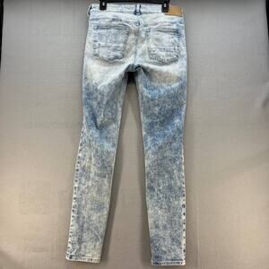 Pacsun Stacked Skinny Jeans Distressed Acid Wash Women's Size 30x32